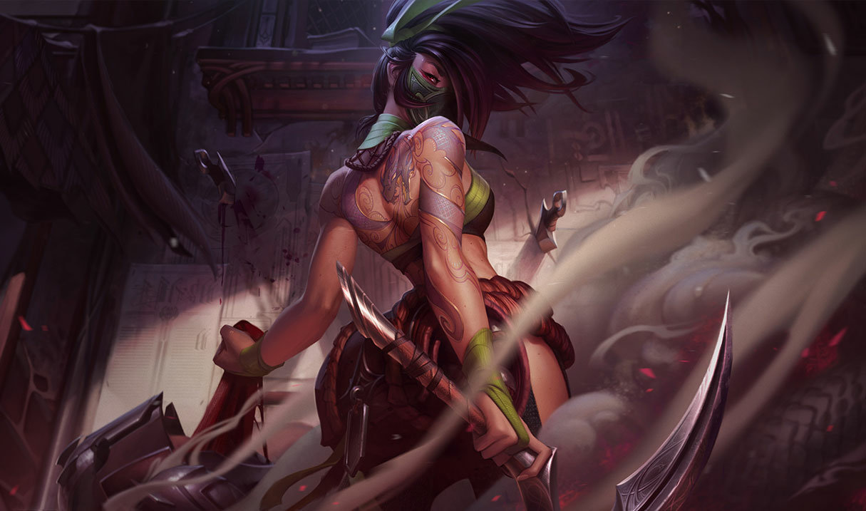 阿卡莉 Splash Art