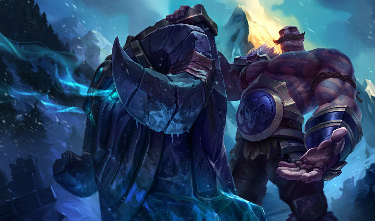 Браум Splash Art