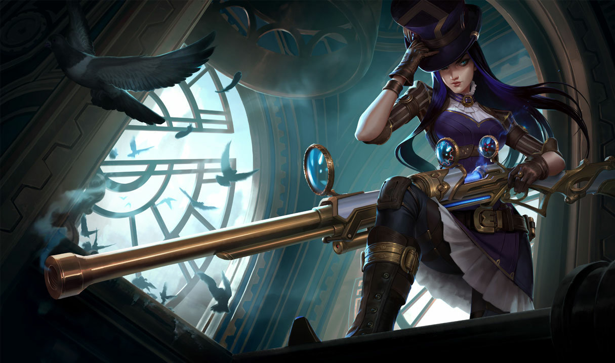 Кейтлин Splash Art