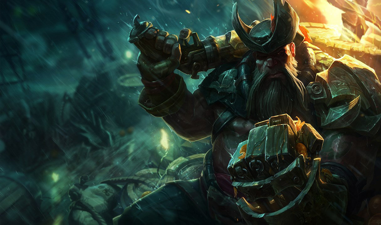 Гангпланк Splash Art