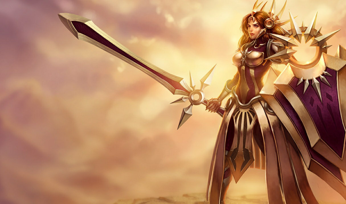Леона Splash Art