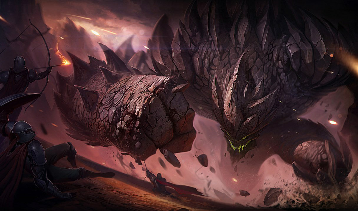 熔岩巨兽 Splash Art