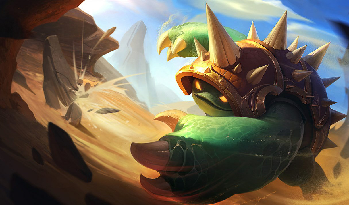 披甲龙龟 Splash Art
