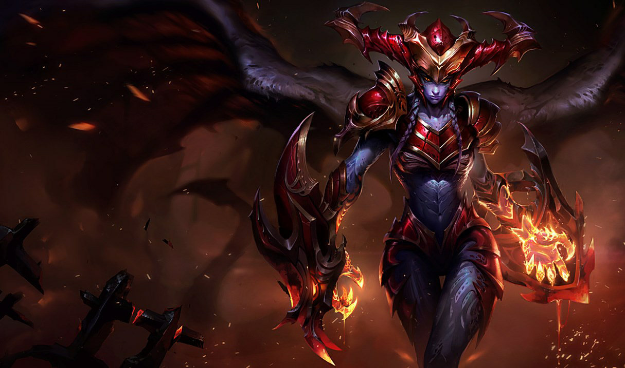 Shyvana Splash Art