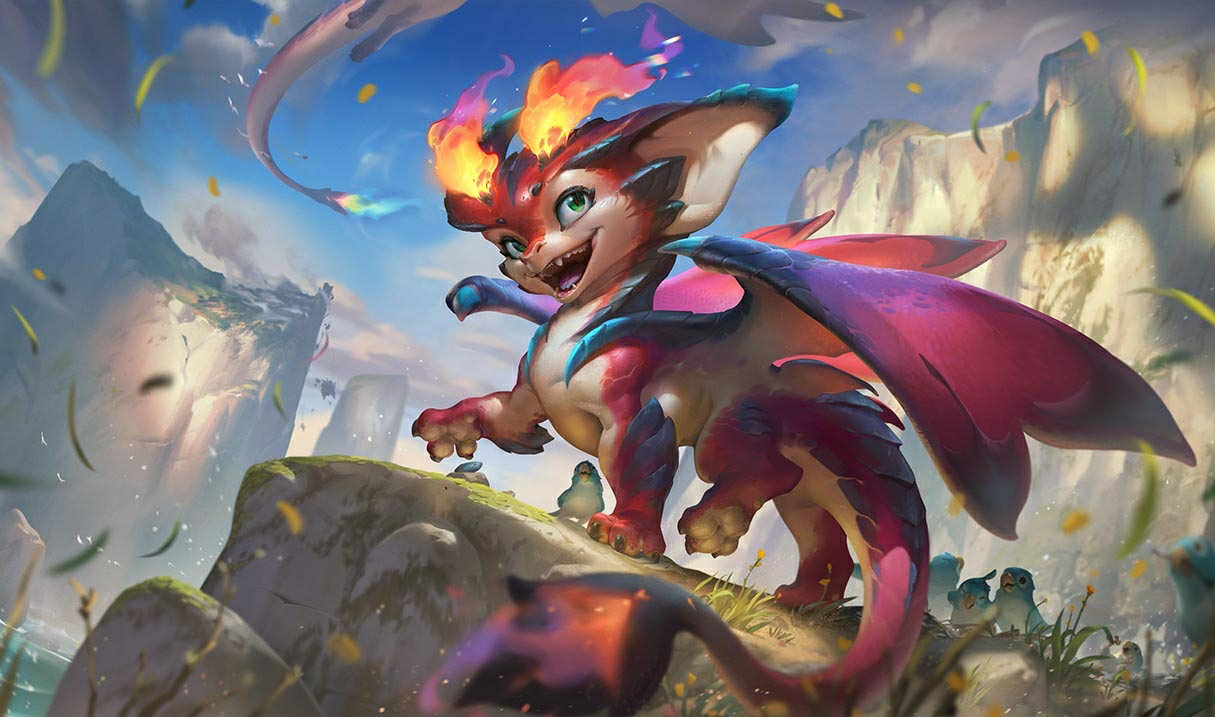 炽炎雏龙 Splash Art