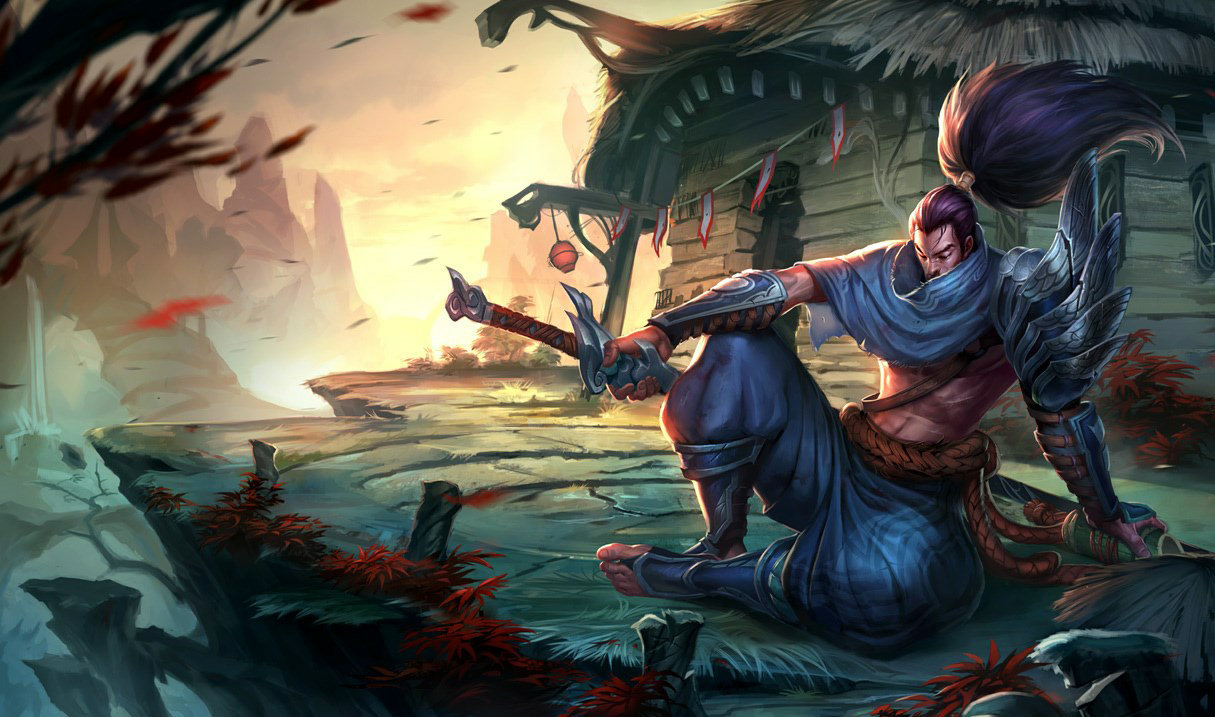 Ясуо Splash Art