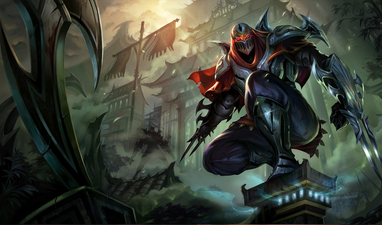 Зед Splash Art